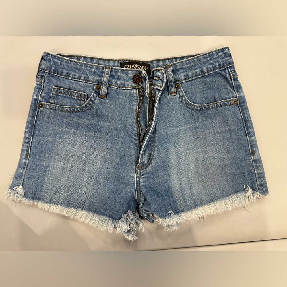 Courtshop High Waist Denim Shorts  (Size 27)